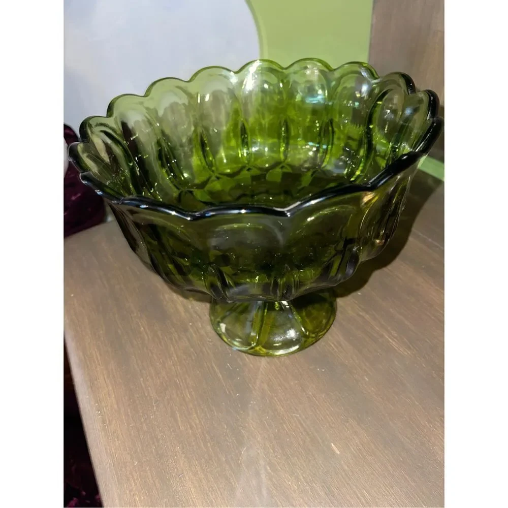 Vintage Anchor Hocking Fairfield Compote